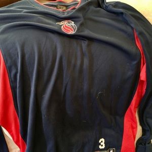 Detroit Pistons 3XL long-sleeve shooting shirt
